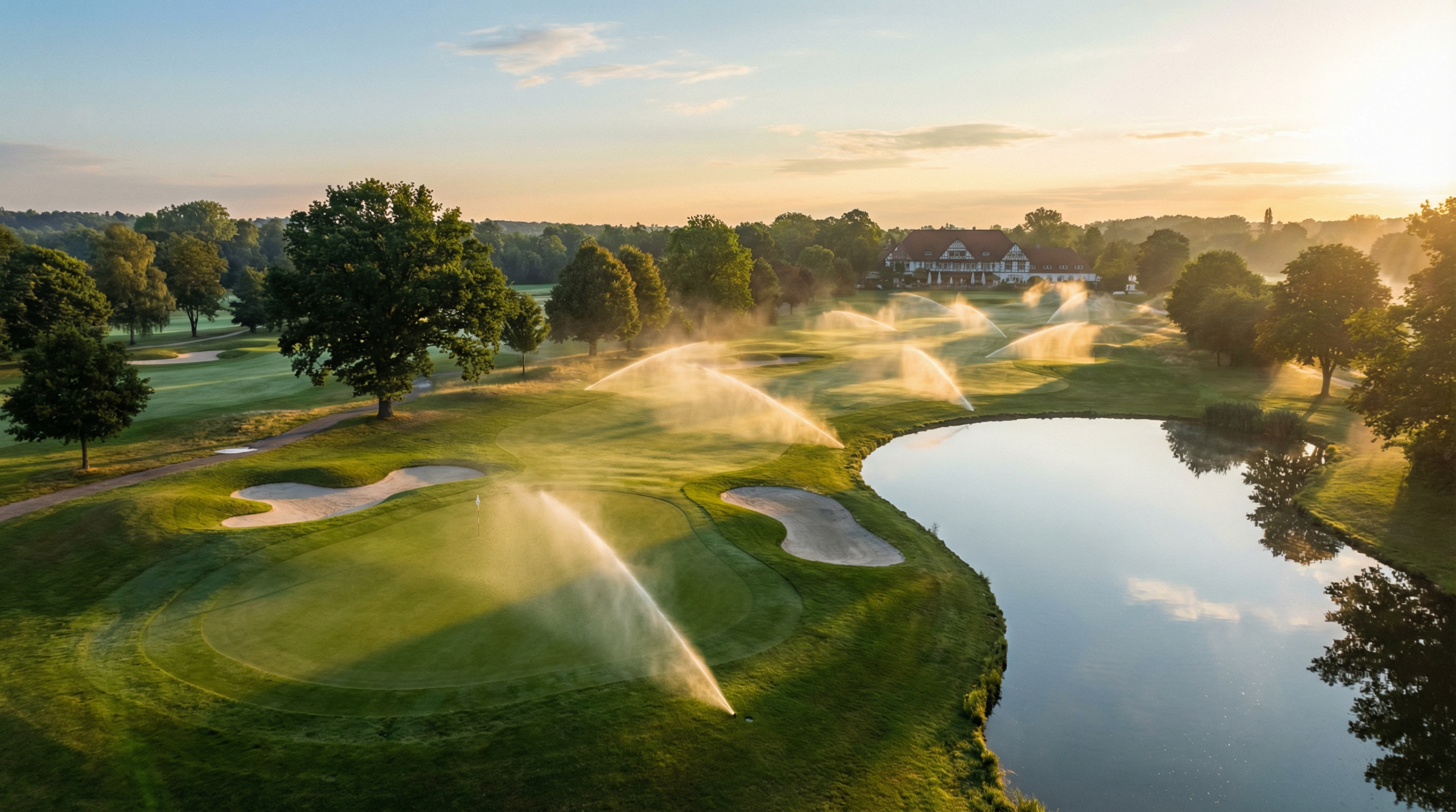 Golfplatzbewässerung